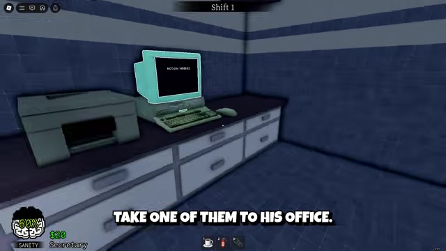Pick up the confidential box