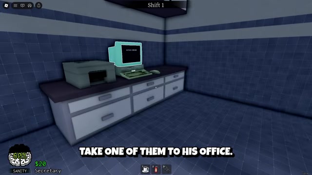 Follow Dr. Harlow to the Supplies Shop