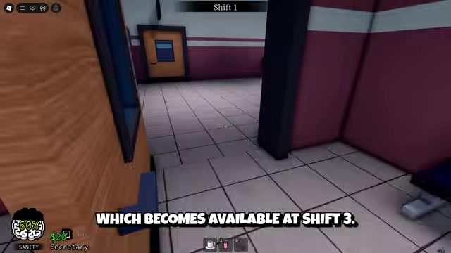 Enter the access door on the right