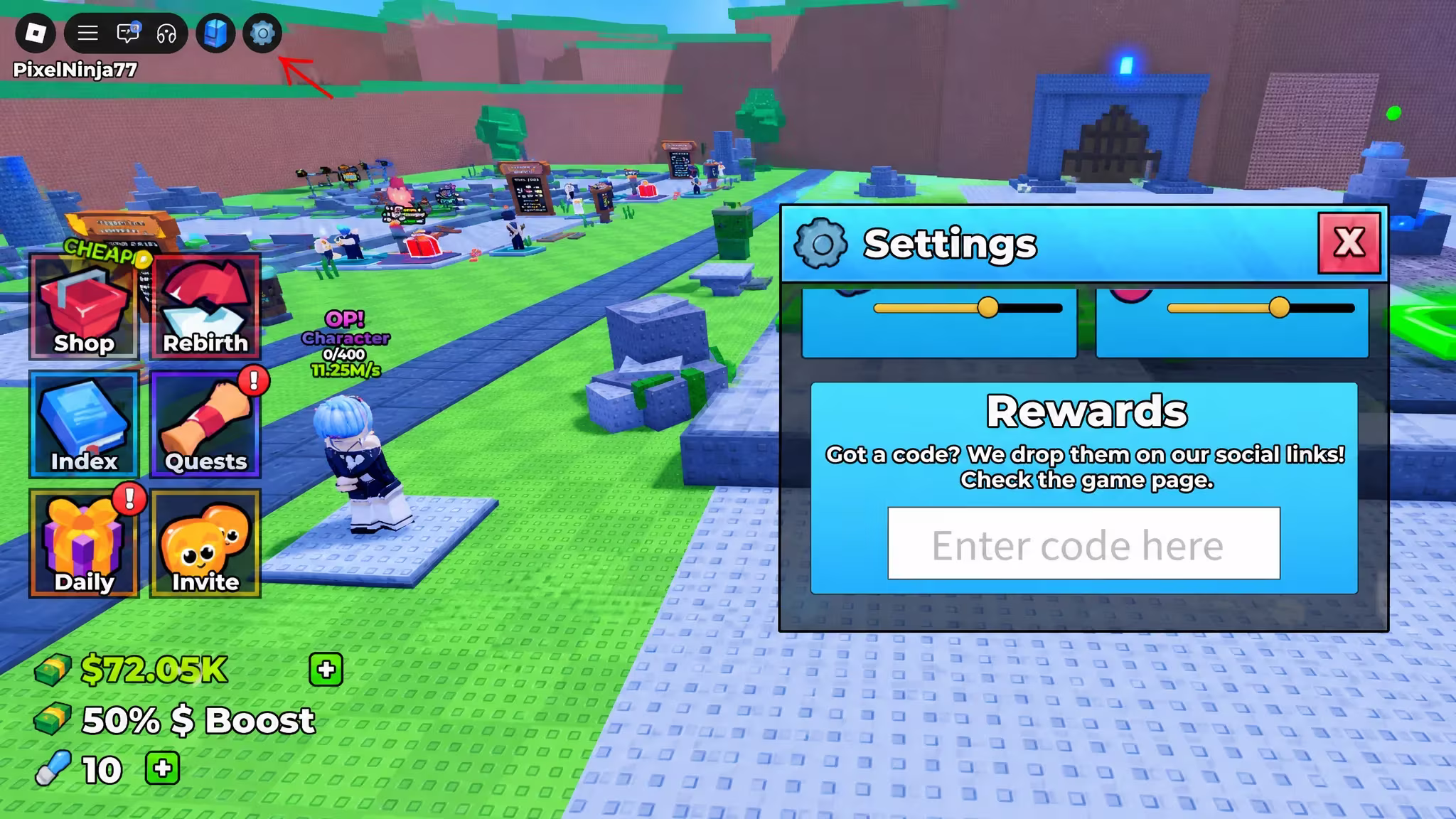 redeem Drill for anime codes