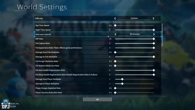 Raise the Auto save interval