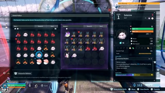 Open the Global Palbox
