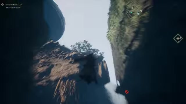 Aim for the lower ruins