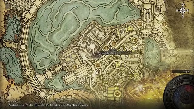 This invasion only exists in Leyndell, Royal Capital — not the Ashen Capital version.
