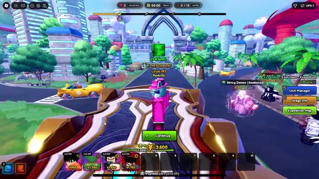 Encounter nodes are the target on the East Town Expedition map.