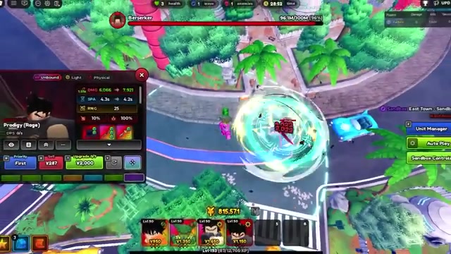 Gohan is the secret Prodigy unit from his trial quest line.