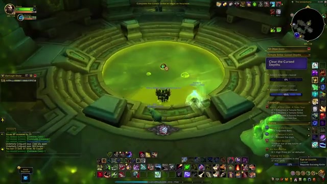 Click the eye in the poison pool