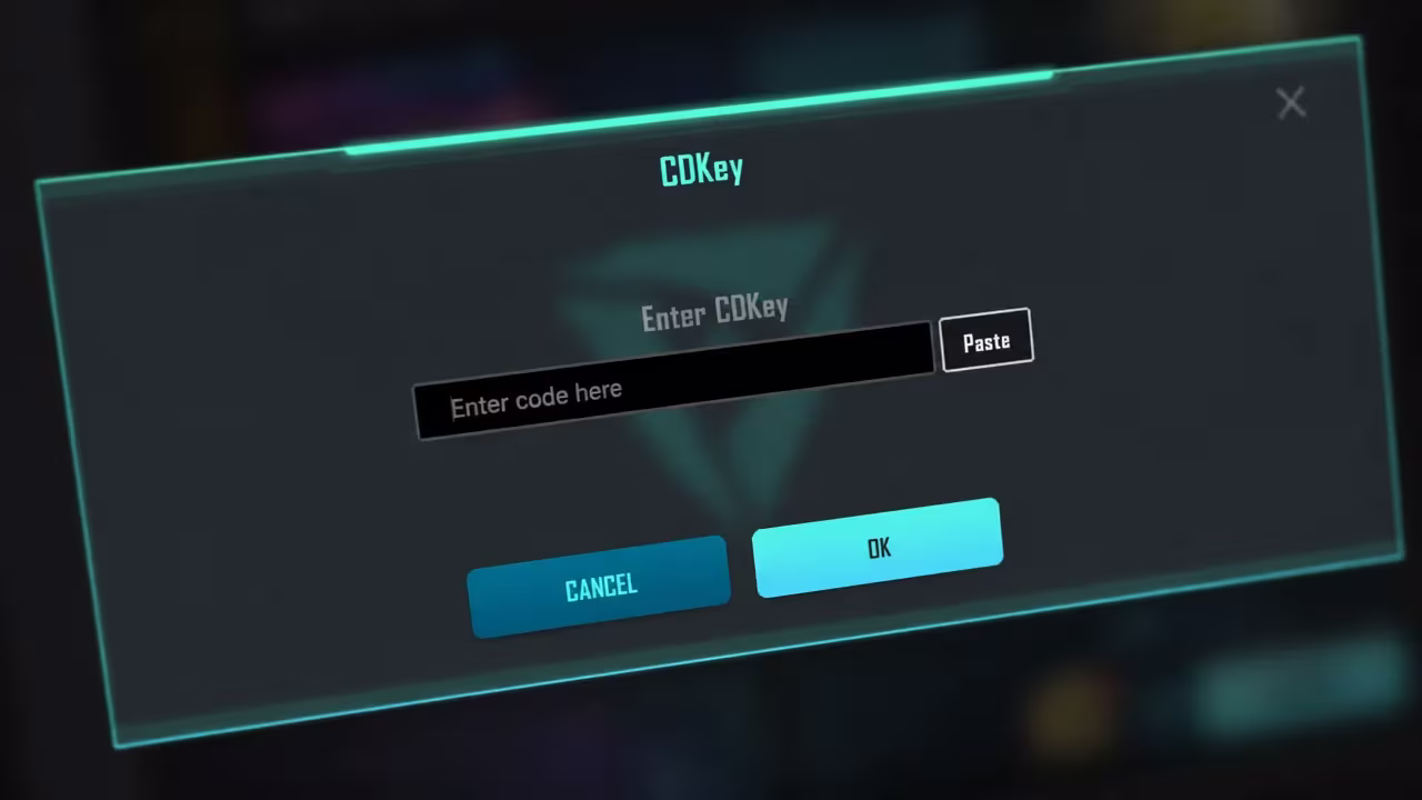 Redeem box for Farlight 84 codes