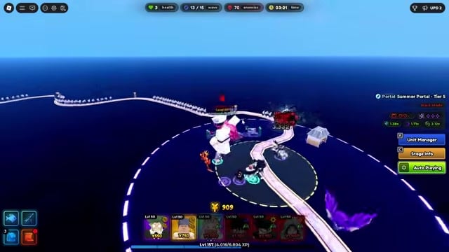 Place the Auto Play Zone far back