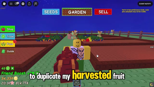 Mass-harvest the mutated crops