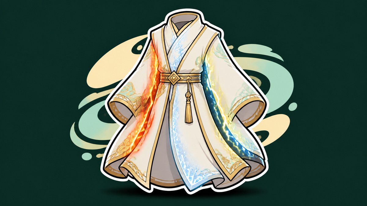 Beast of Reincarnation Ornate Robe Location, Stats, and Elemental Defense