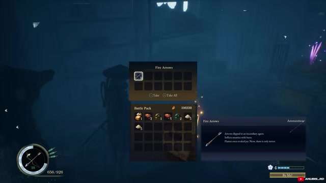 Equip Fire Arrows