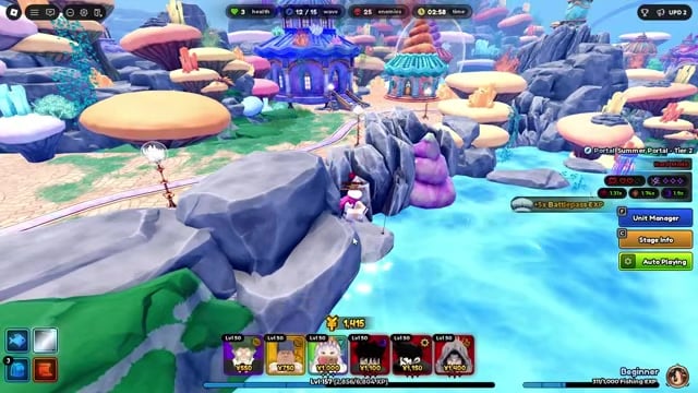 Enter a stage with fishing