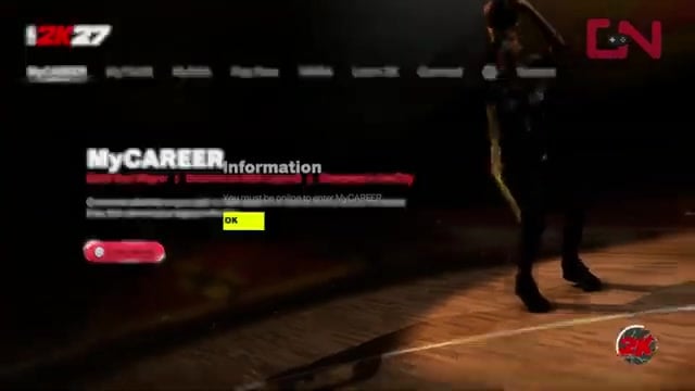The exact message that blocks online play