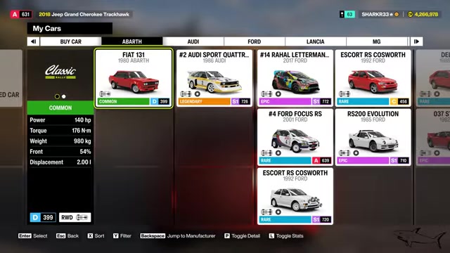 Pick a fast car