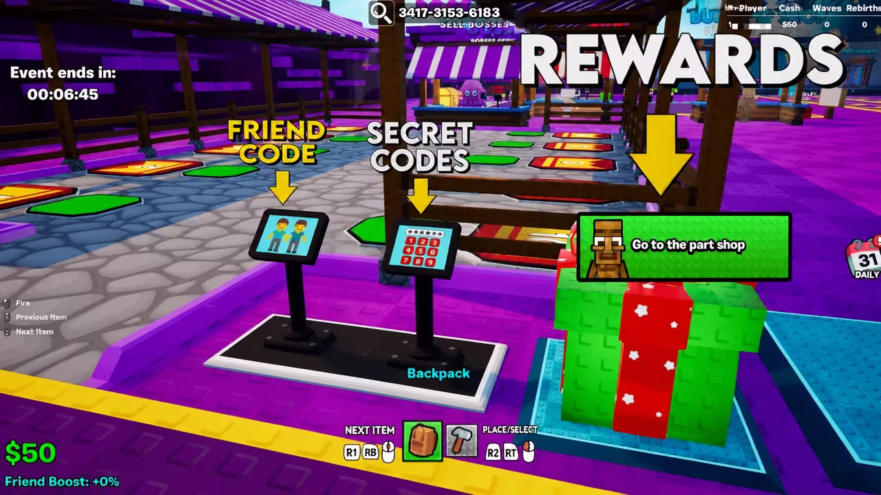 Fortnite Brainrot Defense Codes - 2