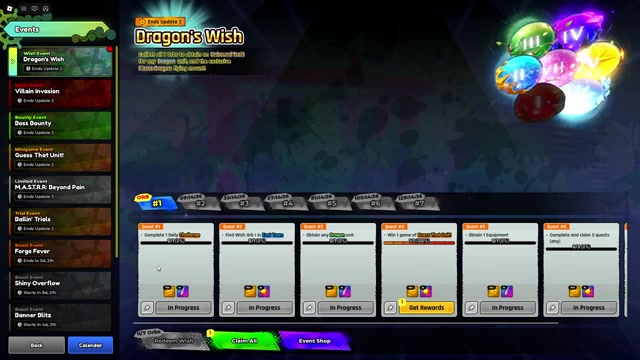 Open the available orb quests