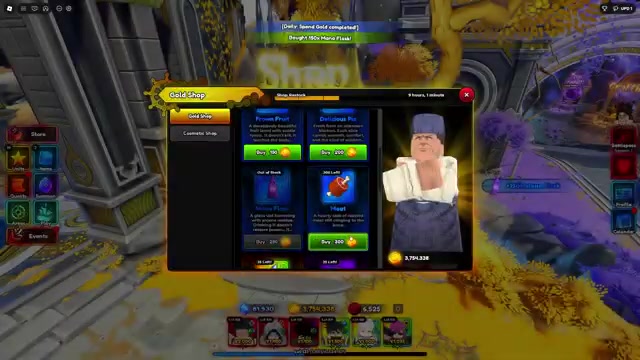 Claim three daily quests