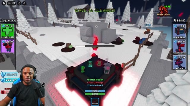 Deploy a Shelter in a corner