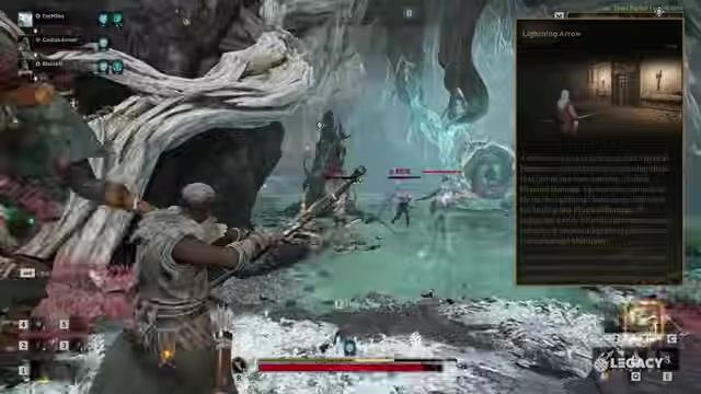 Ricochet arrows bounce off terrain into clustered nearby foes
