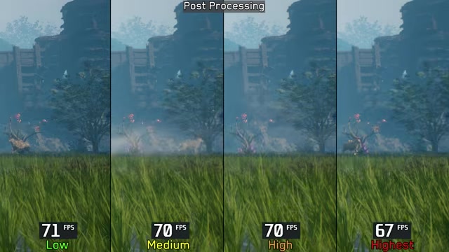 Graphics settings menu highlights ray tracing and performance options