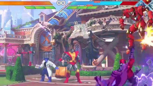 Teammates fly in and unleash back-to-back supers during a combo