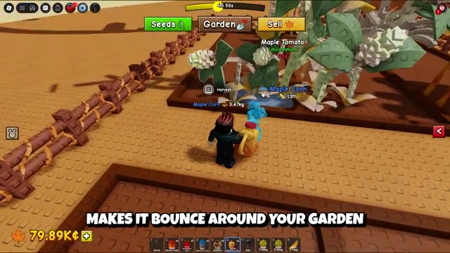 Kitsune pet stands beside glowing chakra-mutated plants