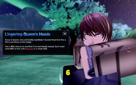 Cursed Lover kit panel shows Lingering Queen’s Heads details