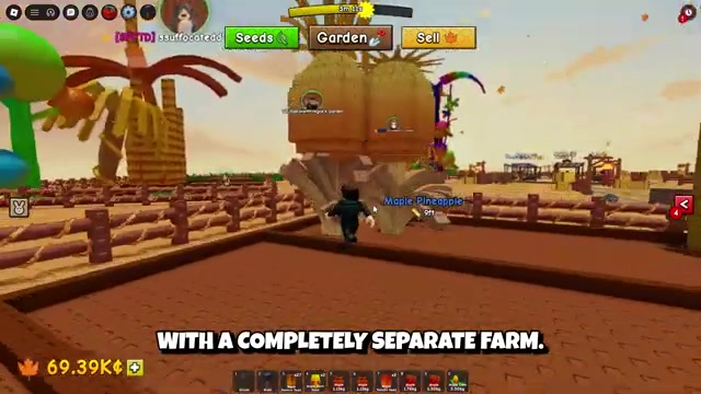 Earn Leaves from event crops