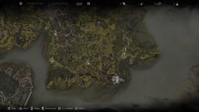 Leave the starting area