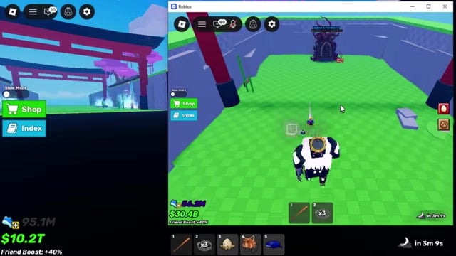 Reach the far end of the zone