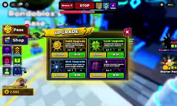 Check inventory bonuses