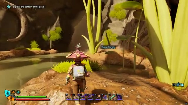 Look behind you for the entrance