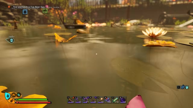 Enter the water with the right harvest tier