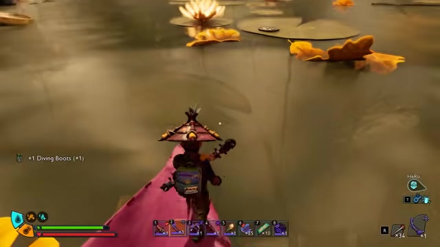 Swim toward the bottom