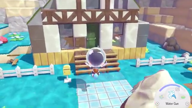 Enter the underwater house