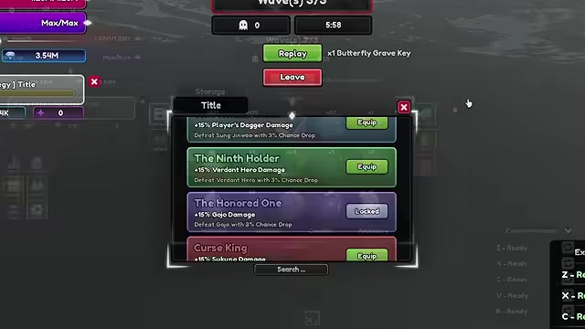 Equip The Final Elegy