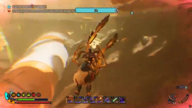 Defeat them and grab the fin