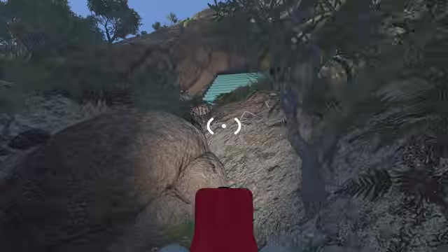 Use the radio station as your marker