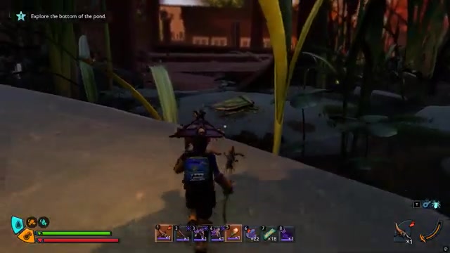 Come at it from behind