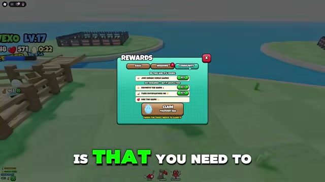 Claim the Community reward