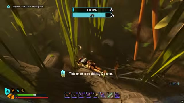 Look for the underwater resource