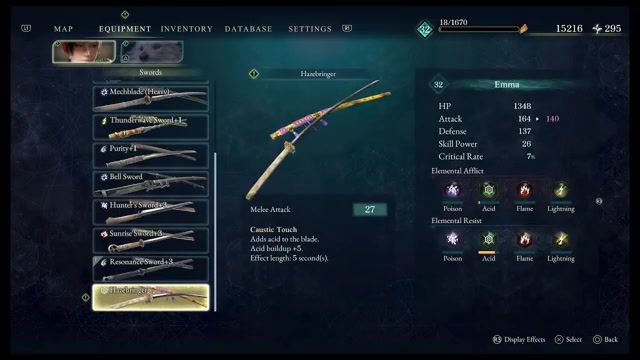 Check the weapon
