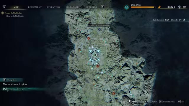 Follow the route inside