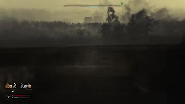 Cross the beams without sprinting