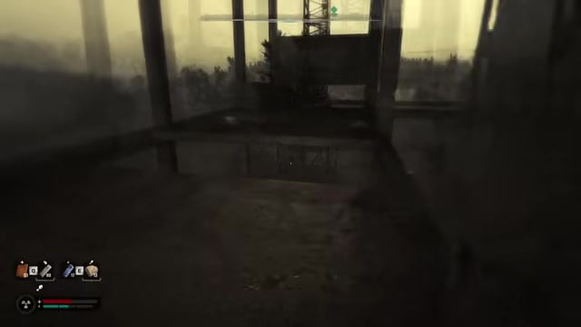 Go up the second stairs