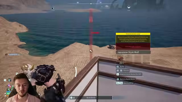 Leave an access hole