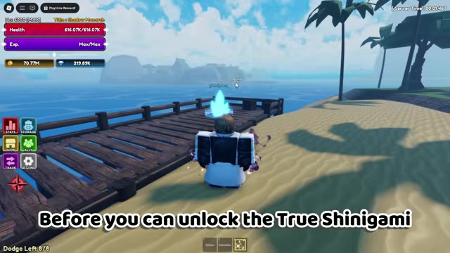 Roll Shinigami in Lineage Town