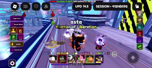 Wait for the global rift to close