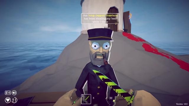 Take the quest from the Lighthouse Keeper